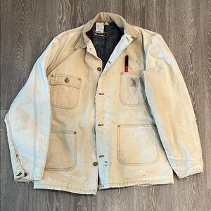 Carhartt Men's Beige Field Jacket